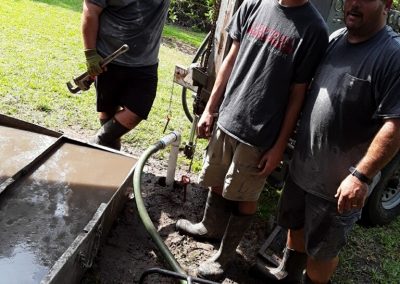 jon supervising well drilling